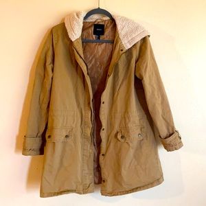 Tan color Jacket size L from Forever 21